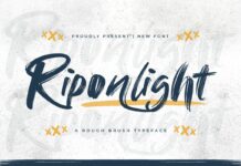 Riponlight Font Poster 1