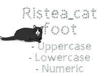 Ristea Catfoot Font Poster 1