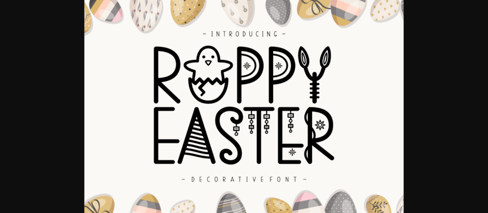Roppy Easter Font Poster 3