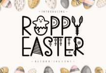 Roppy Easter Font Poster 1