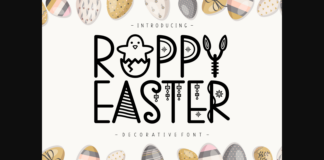 Roppy Easter Font Poster 1