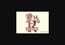 Rosalia Monogram Font Poster 1