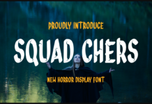 Squad Chers Font Poster 1