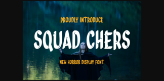 Squad Chers Font Poster 1