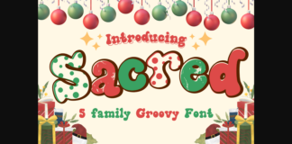 Sacred Font Poster 1
