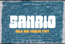 Sanrio Font Poster 1