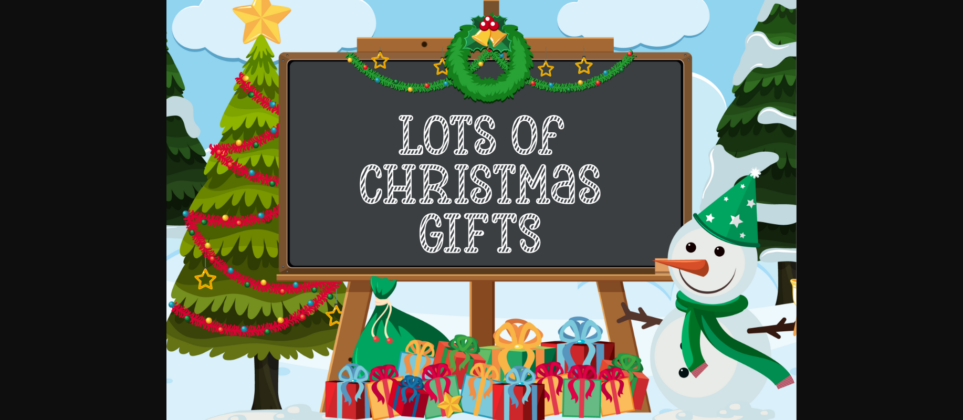 School Christmas Font Poster 5