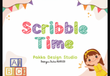 Scribble Time Font Poster 1