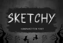 Sketchy Font Poster 1