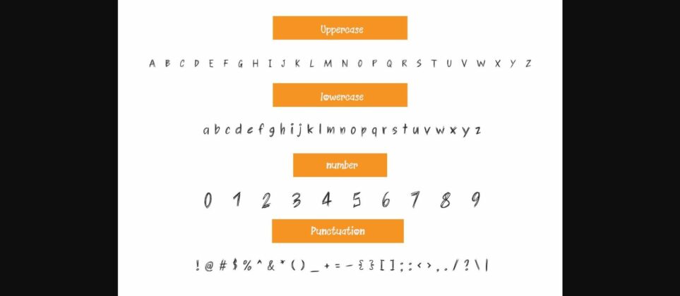 Sketchy Font Poster 7