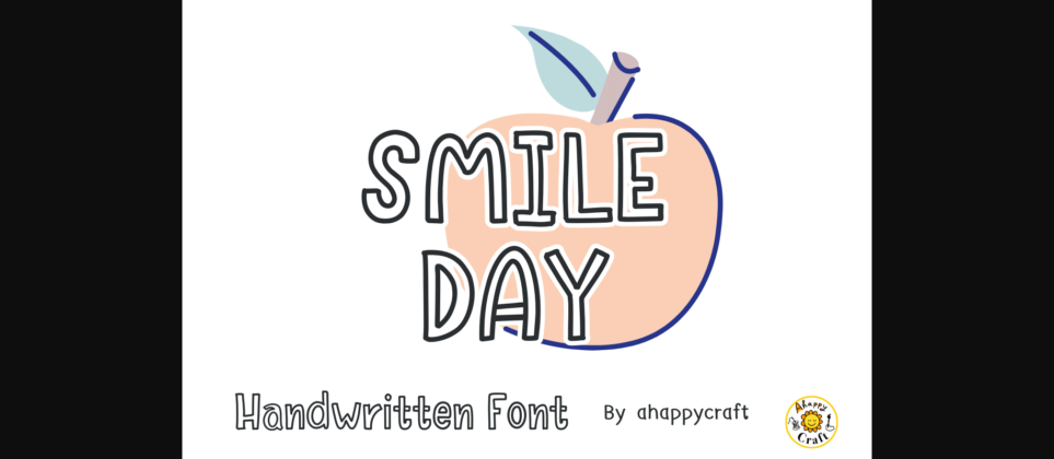 Smile Day Font Poster 3