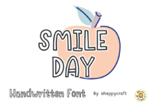 Smile Day Font Poster 1
