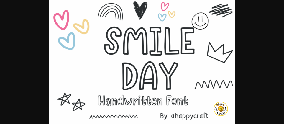 Smile Day Font Poster 4