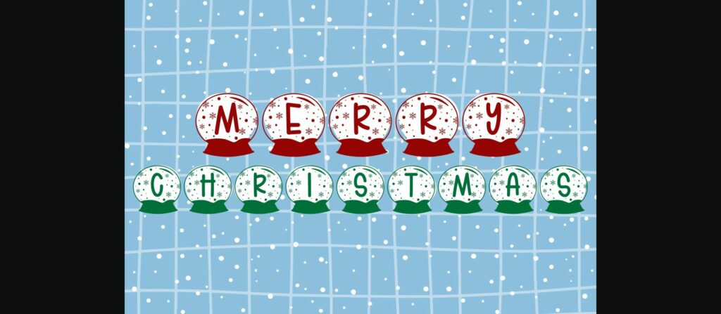 Snowball Font Poster 5