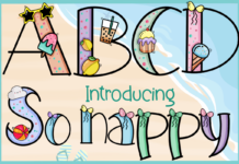 So Happy Font So Happy Font Poster 1