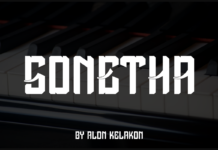 Sonetha Font Poster 1