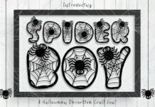 Spider Boy Font Poster 1