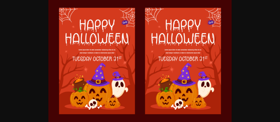 Spooky Coming Font Poster 6