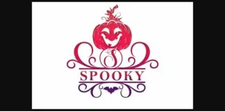 Spooky Font Poster 1