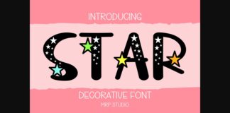 Star Font Poster 1