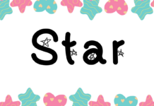 Star Font Poster 1