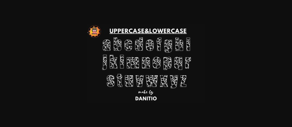 Stone Font Poster 6