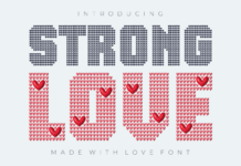 Strong Love Font Strong Love Font Poster 1