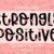 Strongly Positive Font