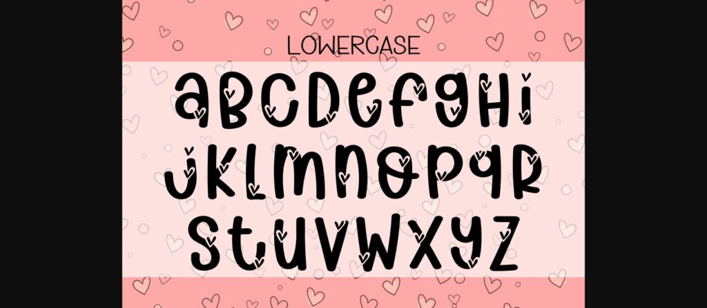 Strongly Positive Font Poster 6