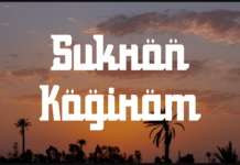 Sukron Kogiram Font Poster 1