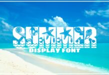 Summer Font Poster 1