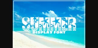 Summer Font Poster 1