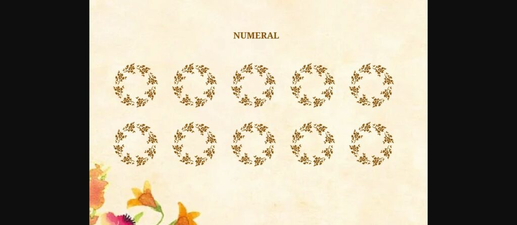 Summer Monogram Font Poster 5