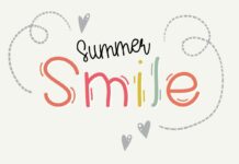 Summer Smile Font Poster 1