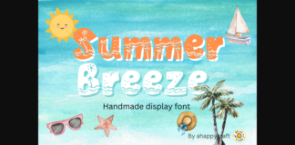 Summer Breeze Font Poster 1