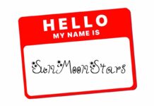 Sun Moon Stars Font Poster 1