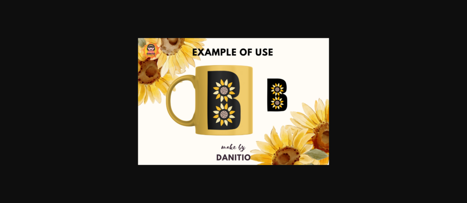 Sunflower Font Poster 6