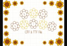 Sunshine Font Poster 1