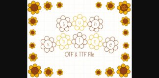 Sunshine Font Poster 1