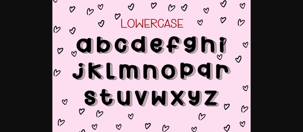 Super Stacked Font Poster 7