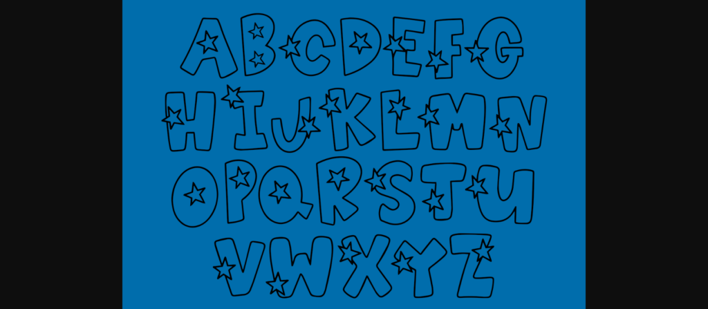 Superstar Font Poster 4