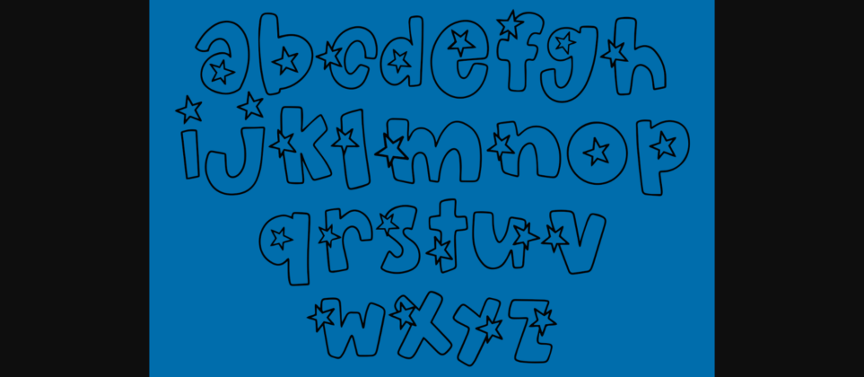 Superstar Font Poster 5