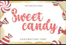 Sweet Candy Font Poster 1