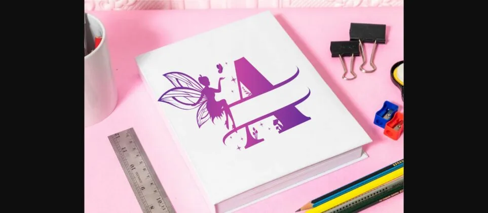 Sweet Fairy Monogram Font Poster 6