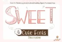 Sweet Heart Font Sweet Heart Font Poster 1