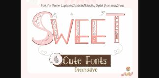 Sweet Heart Font Poster 1