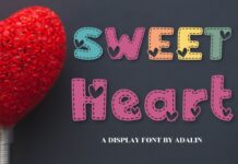 Sweet Heart Font Poster 1