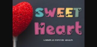 Sweet Heart Font Poster 1