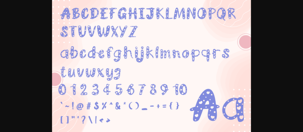 Sweet Home Font Poster 2