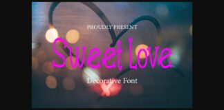 Sweet Love Font Poster 1